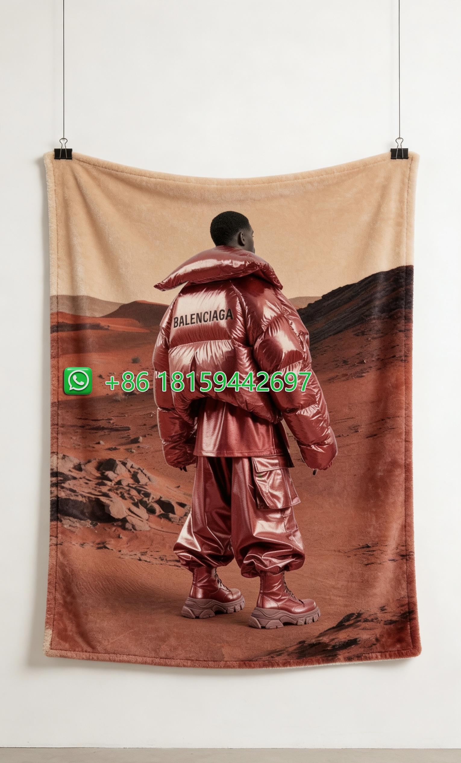 Balenciaga Throw Blankets